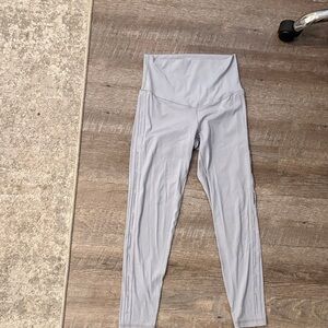 Aerie Light Gray High-Waisted Leggings